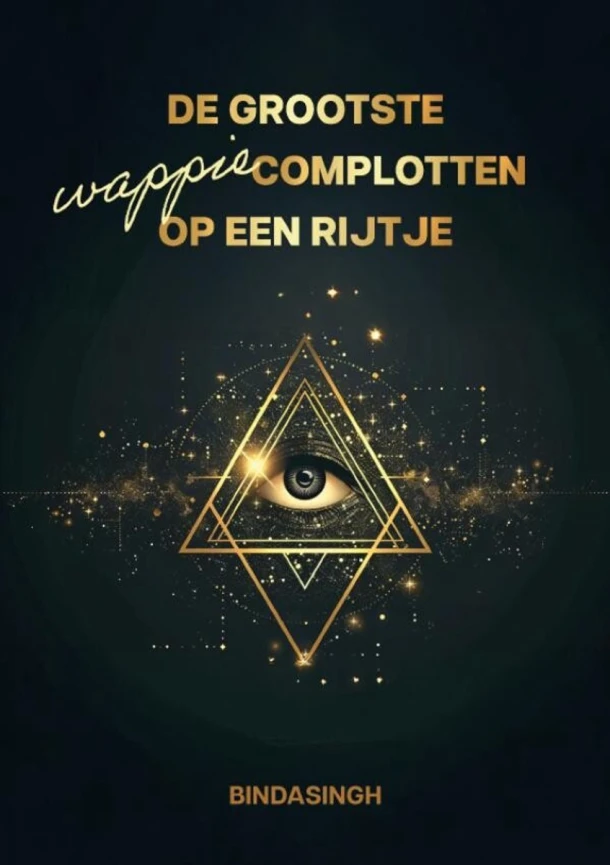 De grootste wappie complotten op een rijtje – Bindasingh Bindasingh – boek cover