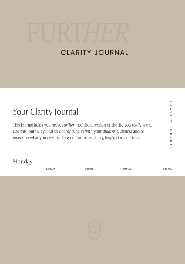 Further Clarity Journal – Hilde Eisma – boek cover