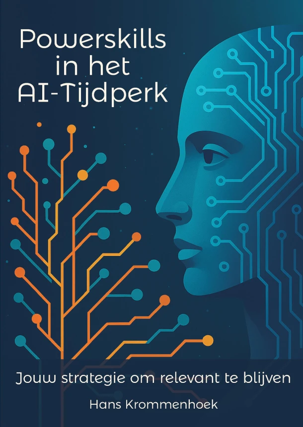Powerskills in het AI-Tijdperk – Hans Krommenhoek – boek cover