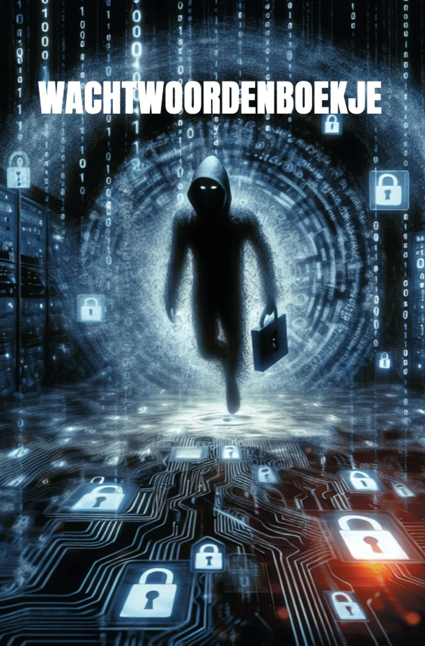 Wachtwoordenboekje Notitieboek met Alfabet – Andries B.V. – boek cover