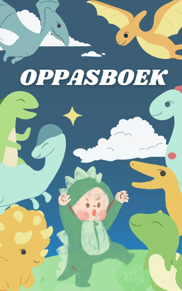 Oppasboek Invulboek – Andries B.V. – boek cover