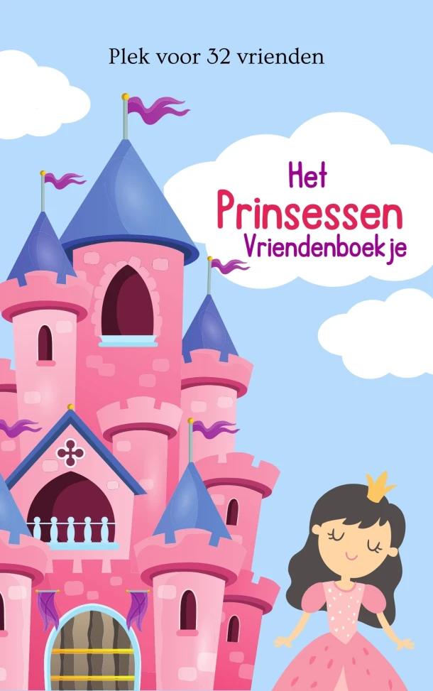 Prinsessen Vriendenboekje – Andries B.V. – boek cover