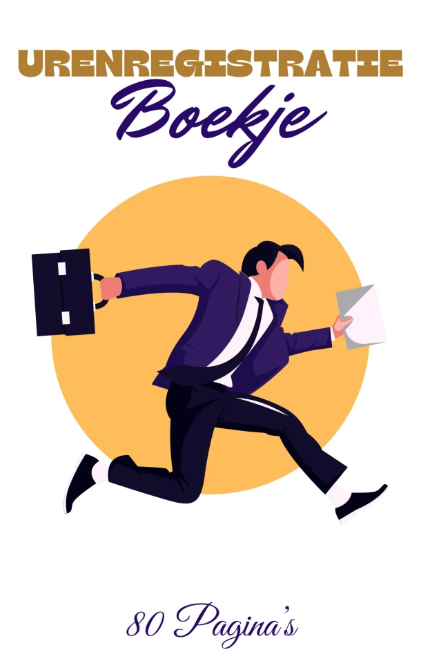 Urenregistratie Boekje – Andries B.V. – boek cover