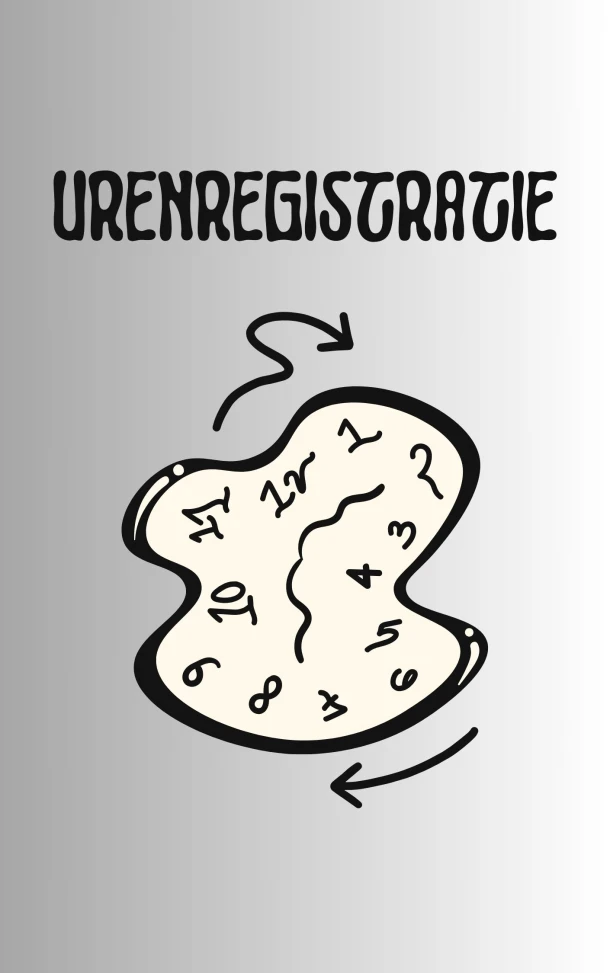 Urenregistratie Boekje – Andries B.V. – boek cover