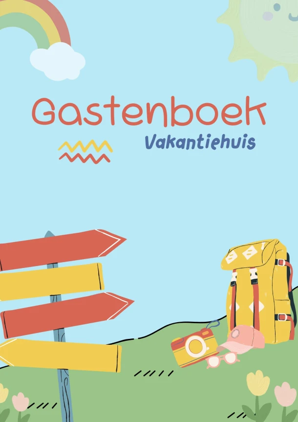 Gastenboek Vakantiehuis – Andries B.V. – boek cover