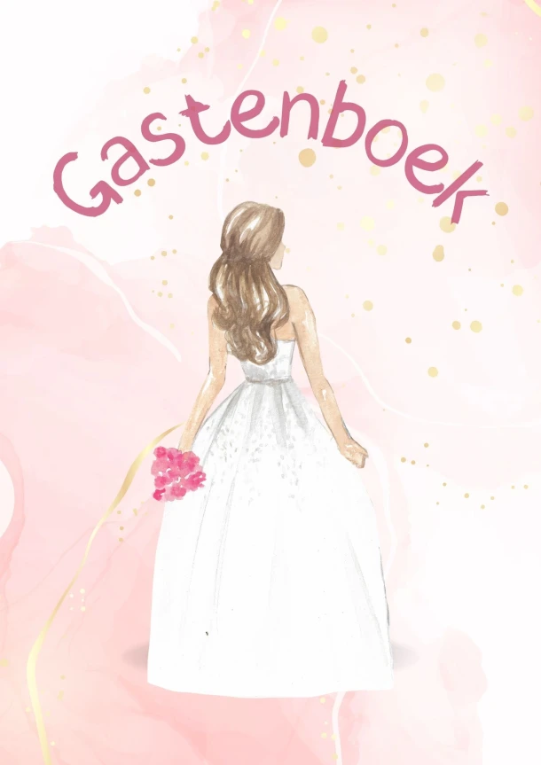 Gastenboek Bruiloft – Andries B.V. – boek cover