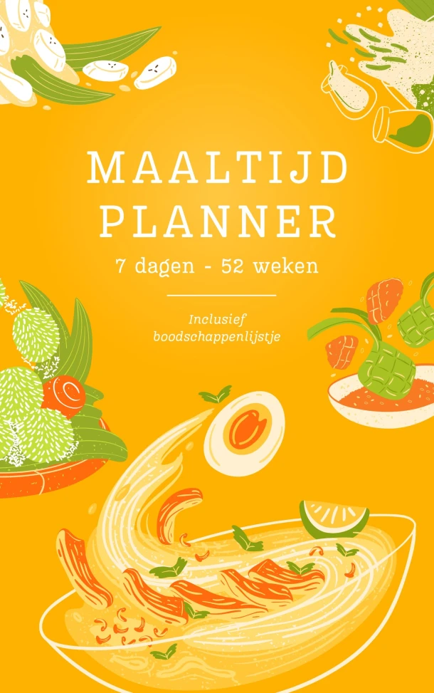 Maaltijdplanner – Andries B.V. – boek cover