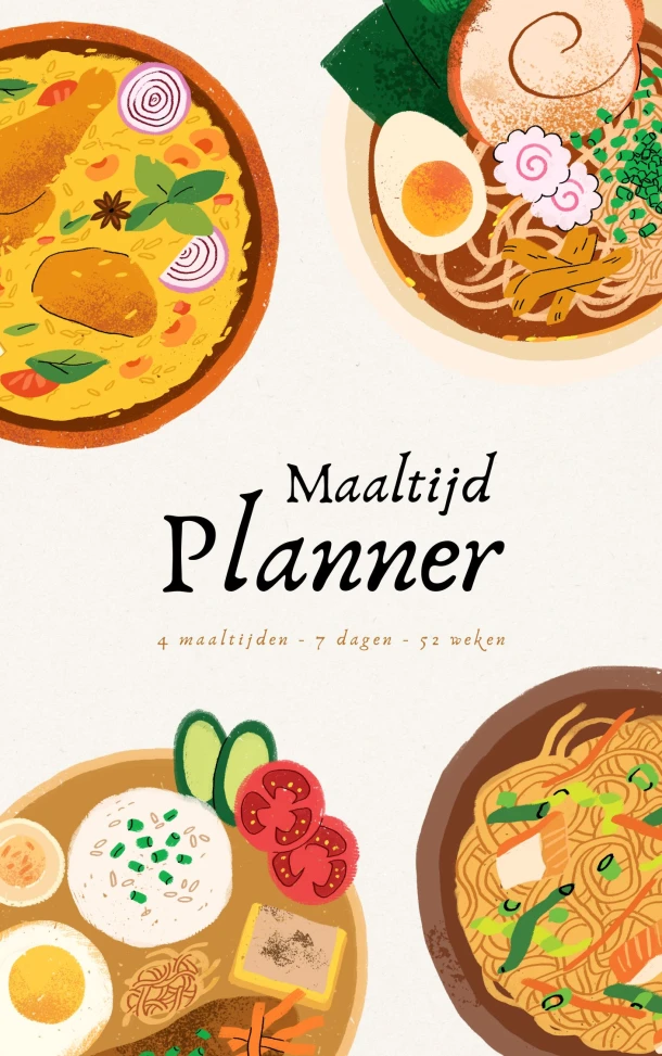 Maaltijdplanner – Andries B.V. – boek cover