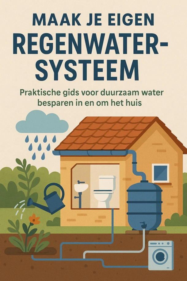 Maak je Eigen Regenwatersysteem – Andries B.V. – boek cover