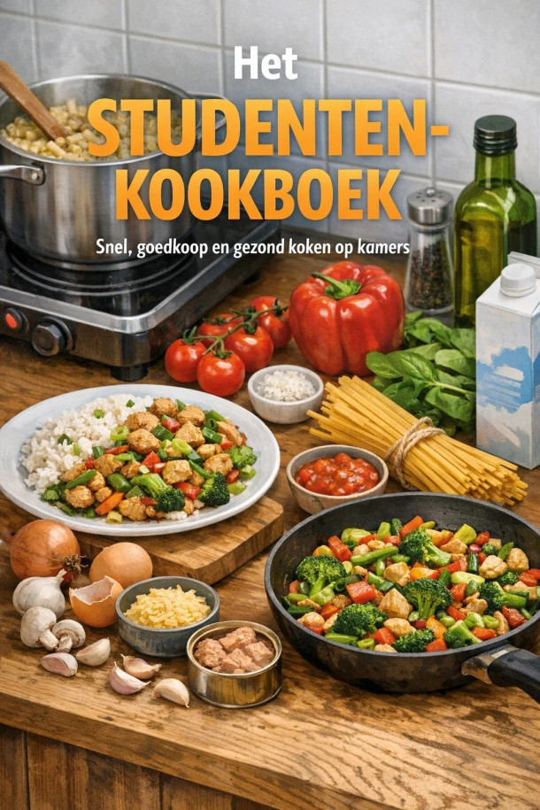 Het Studentenkookboek – B.V. – boek cover