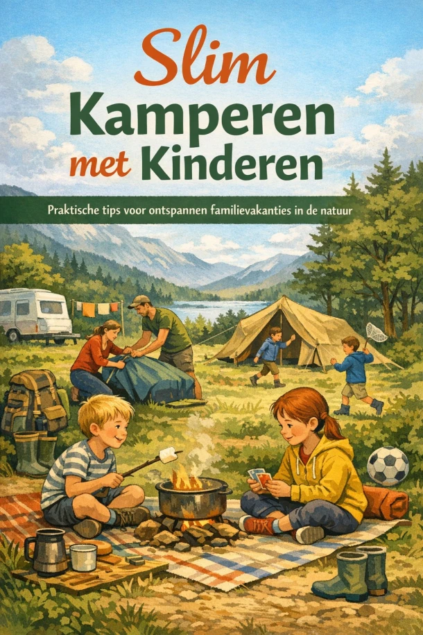 Slim Kamperen met Kinderen – B.V. – boek cover