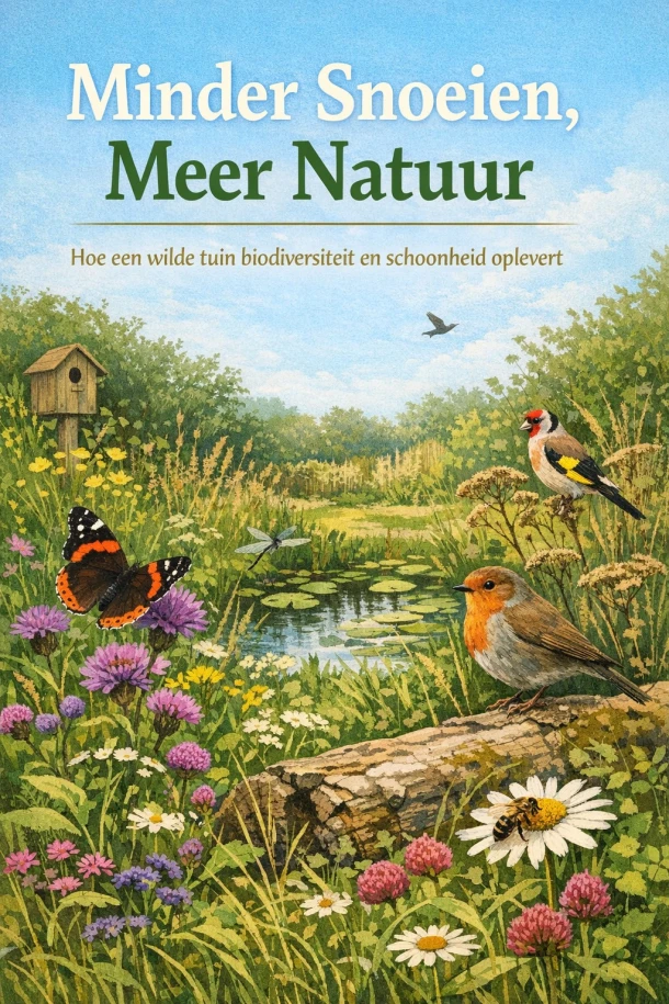Minder Snoeien, Meer Natuur – B.V. – boek cover