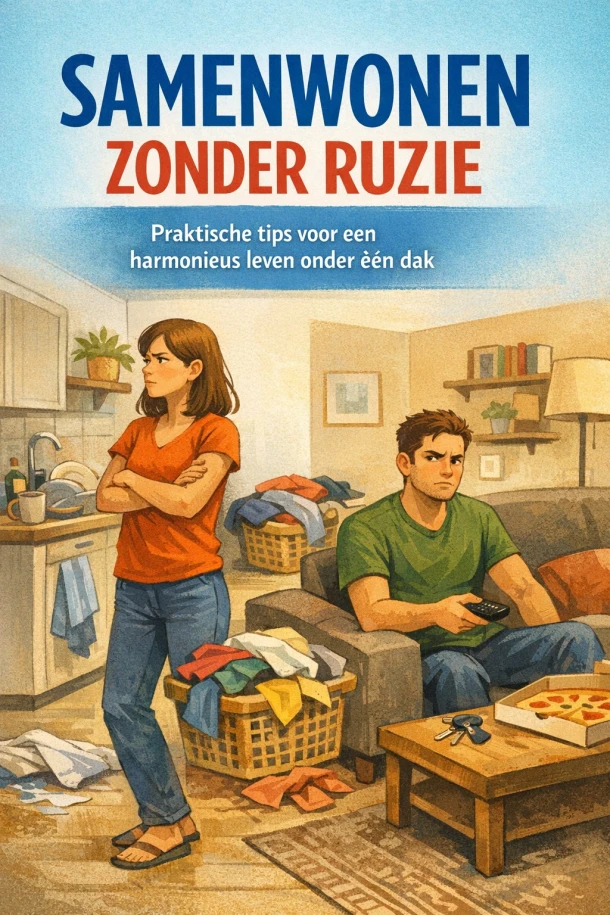 Samenwonen zonder Ruzie – B.V. – boek cover