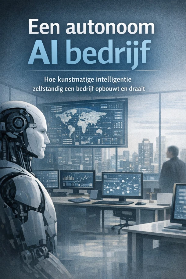 Een autonoom AI bedrijf – B.V. – boek cover