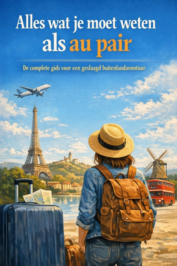 Alles wat je moet weten als au pair – B.V. – boek cover