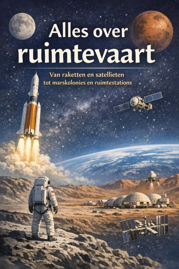Alles over ruimtevaart – B.V. – boek cover