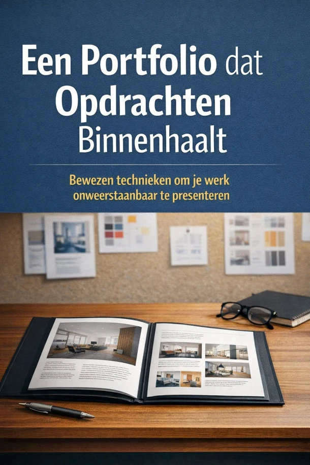 Een Portfolio dat Opdrachten Binnenhaalt – B.V. – boek cover