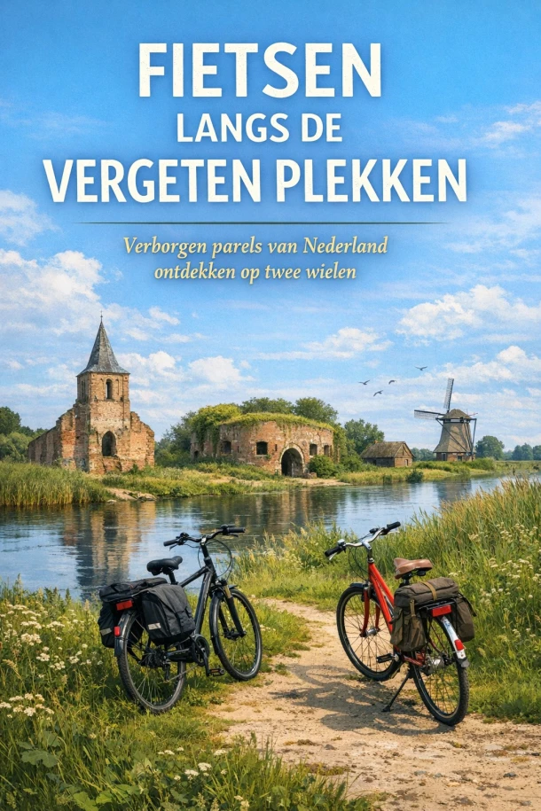 Fietsen Langs de Vergeten Plekken ā B.V. ā boek cover