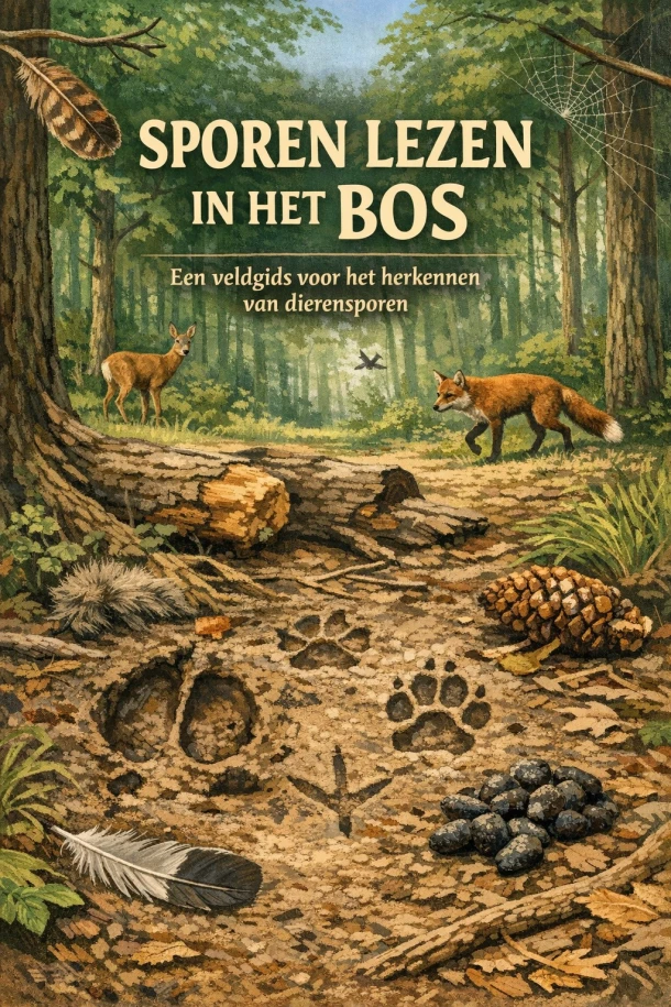 Sporen Lezen in het Bos ā B.V. ā boek cover