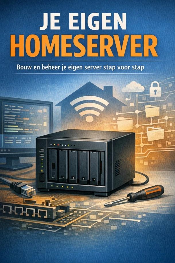 Je Eigen Homeserver – B.V. – boek cover