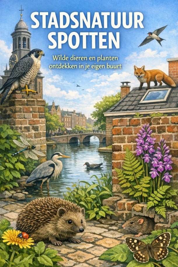 Stadsnatuur Spotten – B.V. – boek cover