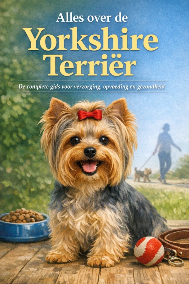 Alles over de Yorkshire Terriër – B.V. – boek cover