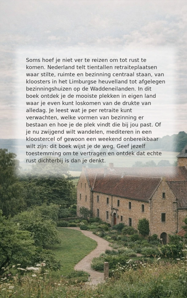 Retraite in eigen land – Andries B.V. – boek cover
