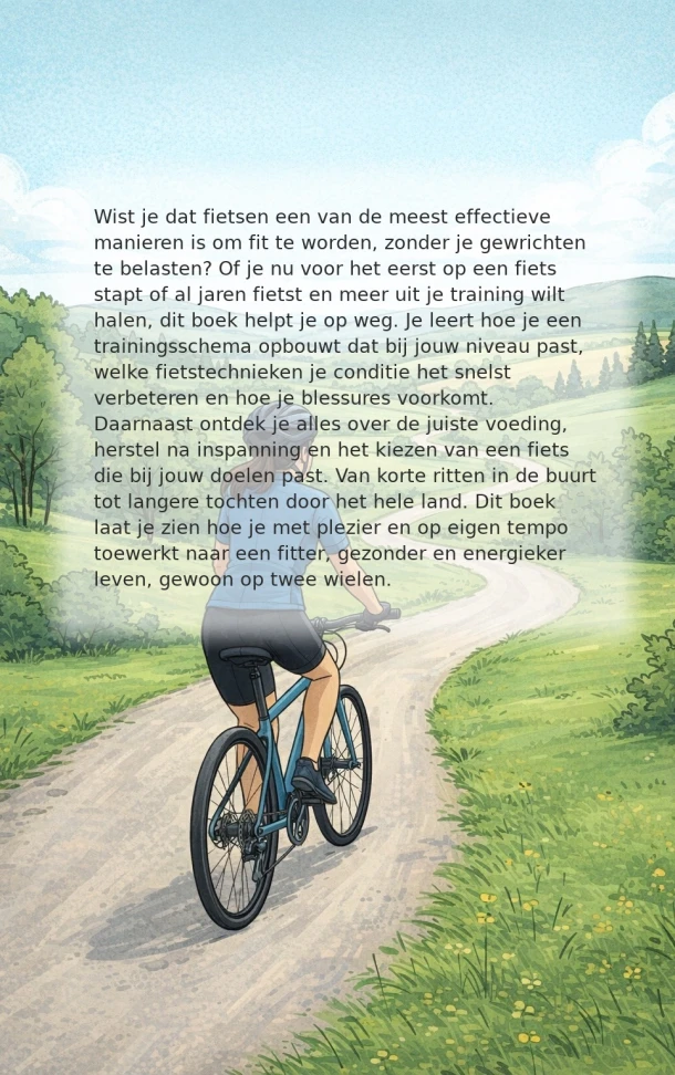 Fietsen voor fitness – Andries B.V. – boek cover