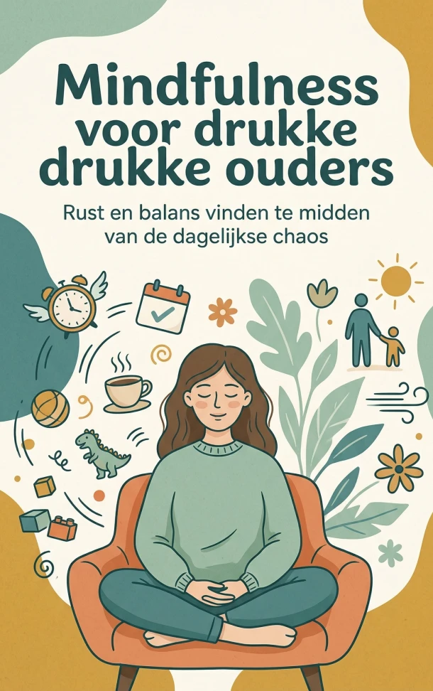 Mindfulness voor drukke ouders – Eva Mulder – boek cover