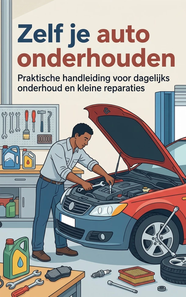 Zelf je auto onderhouden – Henk Smit – boek cover