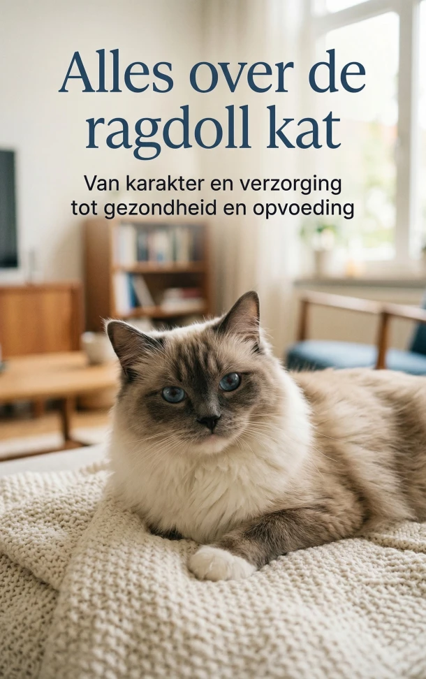 Alles over de ragdoll kat – Anke Wolters – boek cover