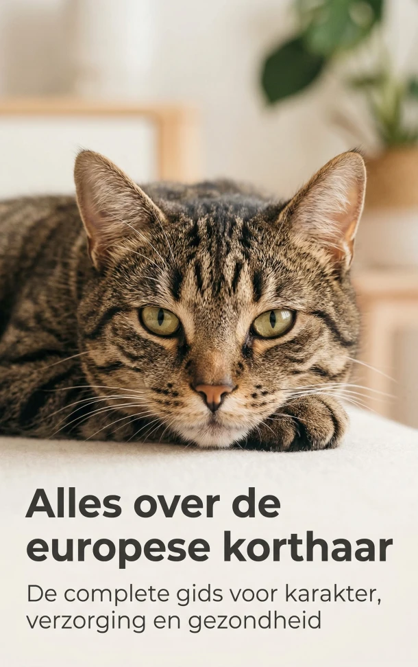 Alles over de europese korthaar – Nienke De Groot – boek cover
