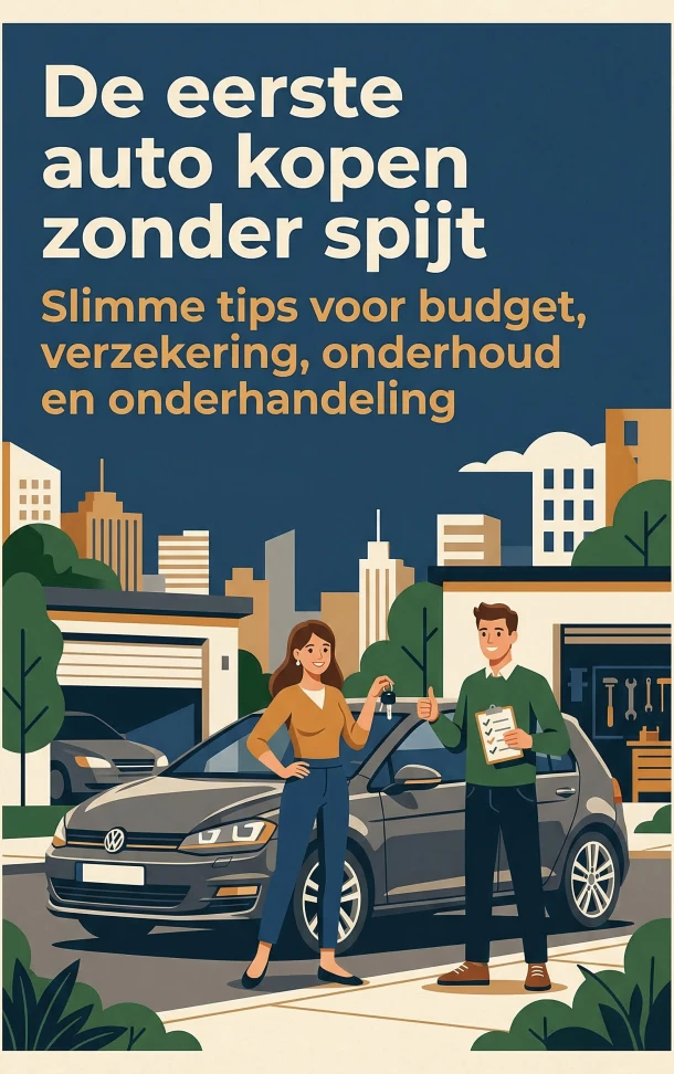 De eerste auto kopen zonder spijt – Kees Vermeer – boek cover