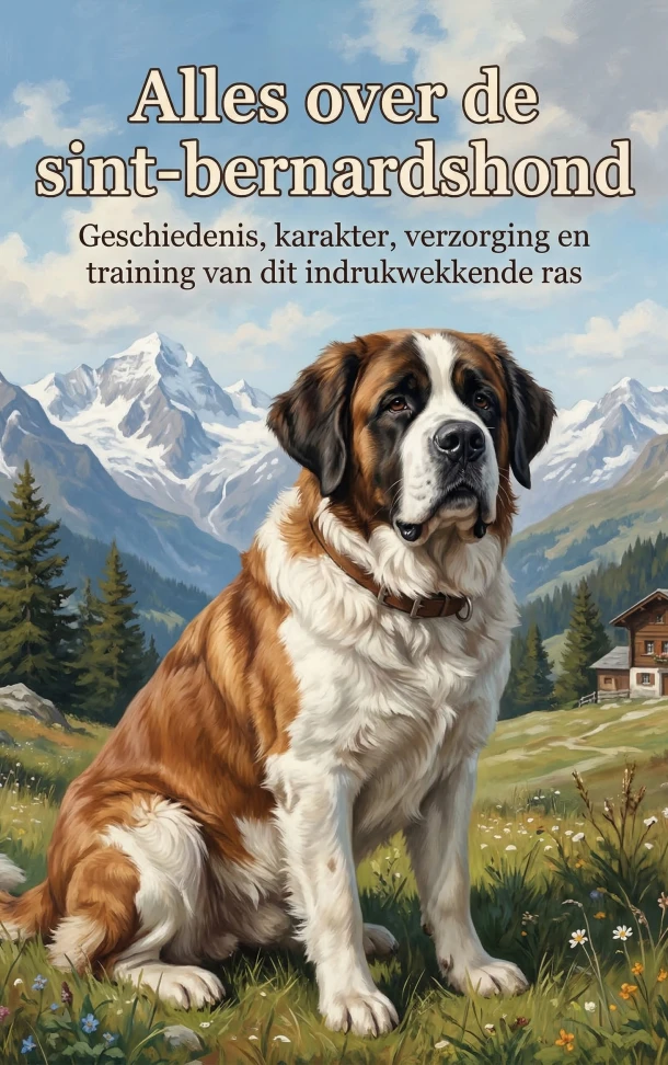 Alles over de sint-bernardshond – Hugo Janssen – boek cover