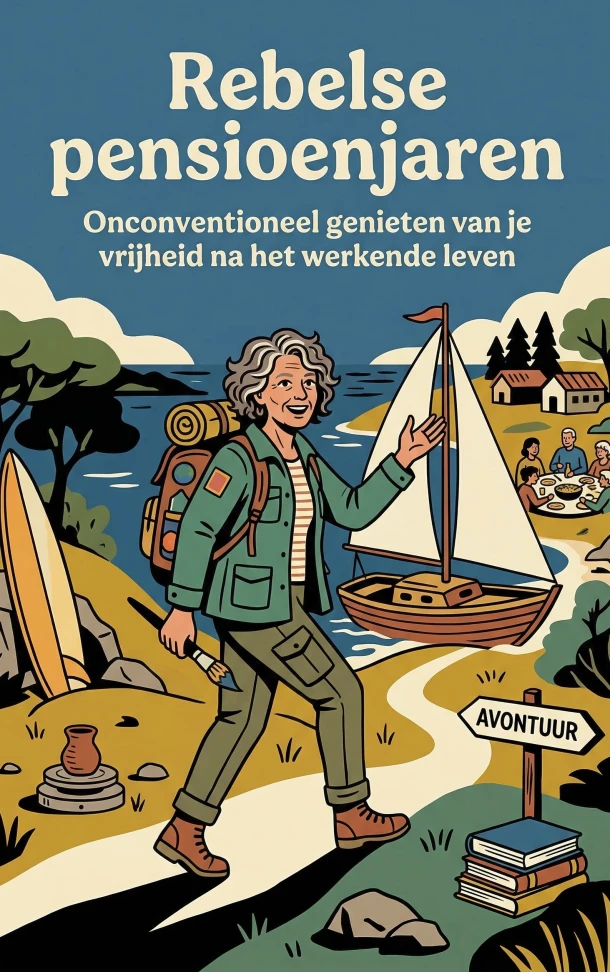 Rebelse pensioenjaren – Maaike Vos – boek cover