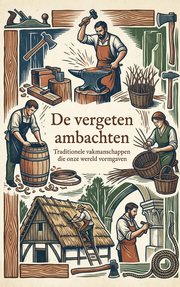 De vergeten ambachten – Fleur Hendriks – boek cover
