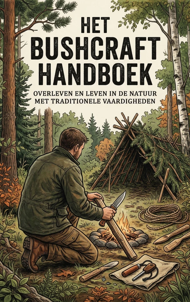 Het Bushcraft Handboek – Casper Mol – boek cover