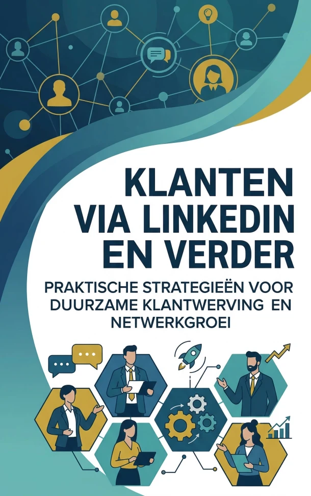 Klanten via linkedin en verder – Vera Scholten – boek cover