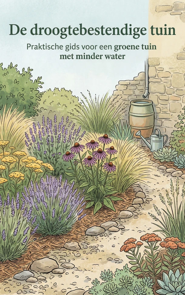 De droogtebestendige tuin – Joost Van der Heijden – boek cover