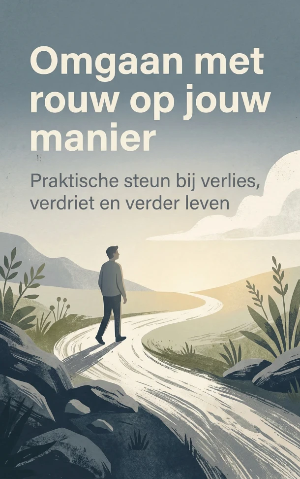 Omgaan met rouw op jouw manier – Fleur De Jong – boek cover