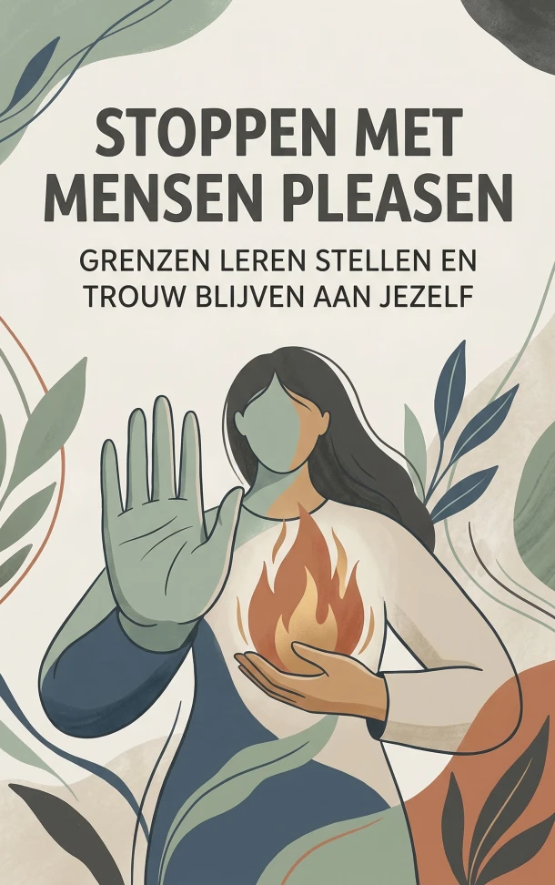 Stoppen met mensen pleasen – Eline Van Dijk – boek cover