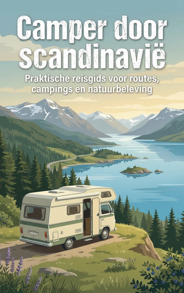 Camper door scandinavië – Ruud Hofman – boek cover