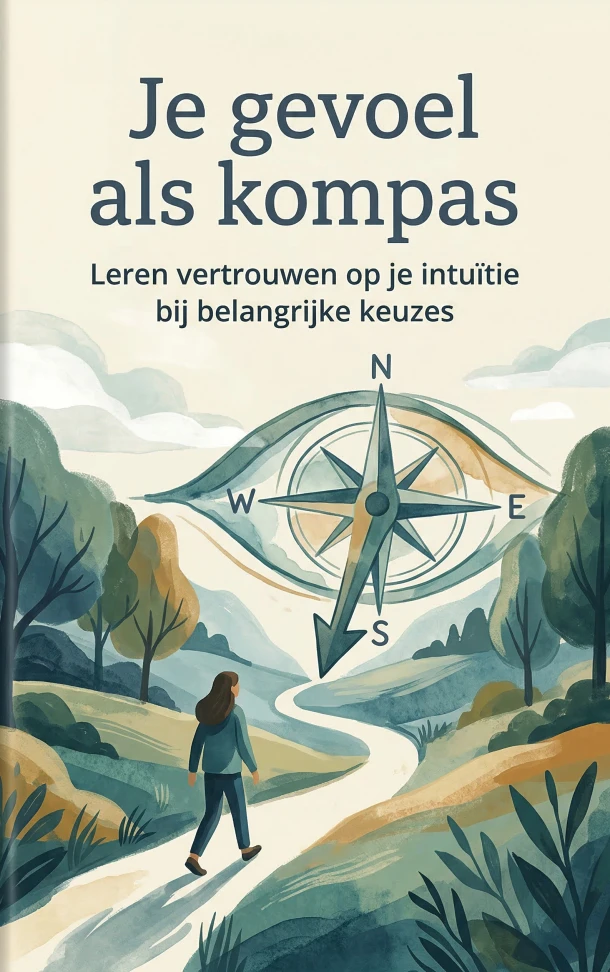 Je gevoel als kompas – Lieke Van Dam – boek cover