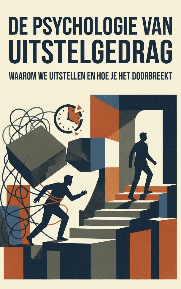 De psychologie van uitstelgedrag – Stijn De Graaf – boek cover