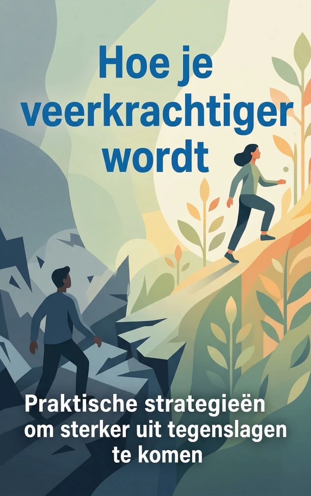 Hoe je veerkrachtiger wordt – Ilse Van der Berg – boek cover