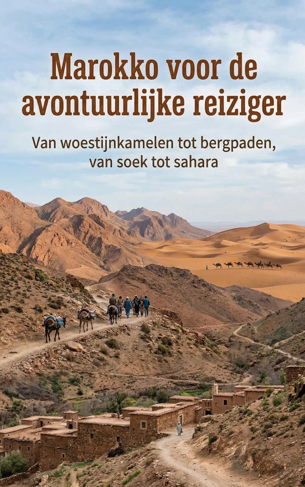 Marokko voor de avontuurlijke reiziger – Jasper Van Hoorn – boek cover