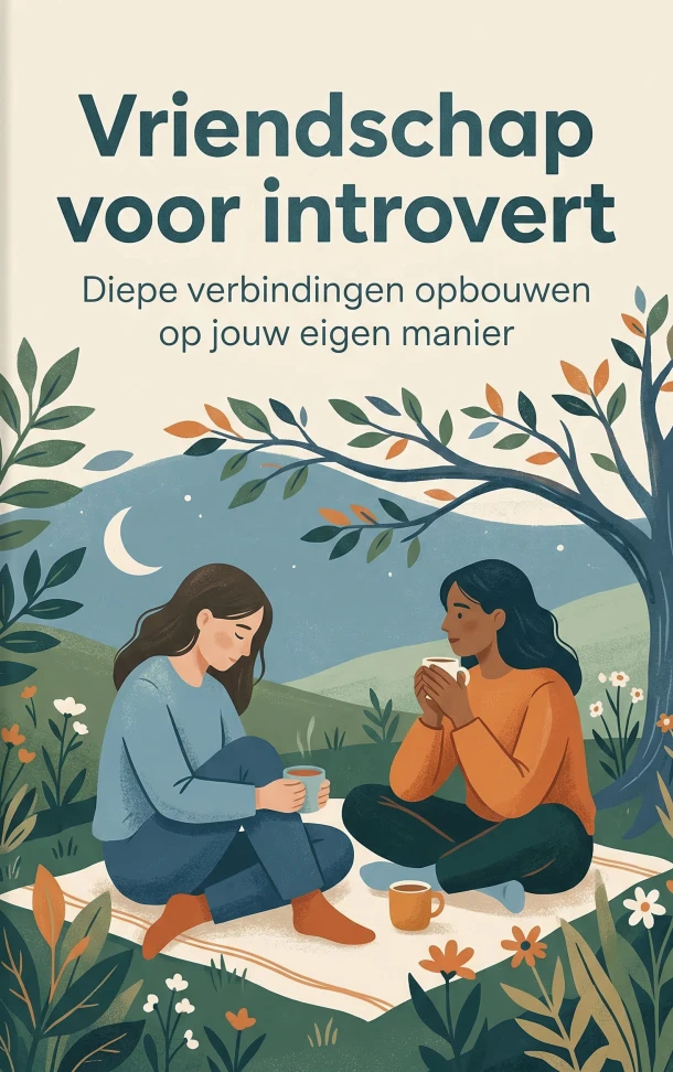 Vriendschap voor introvert – Sander Pieterse – boek cover