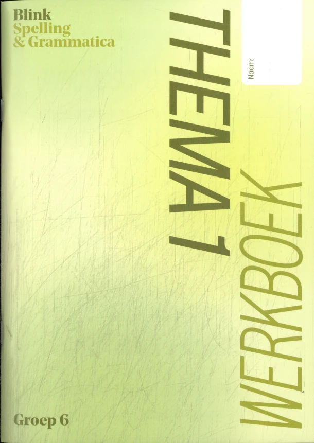 Werkboek – boek cover