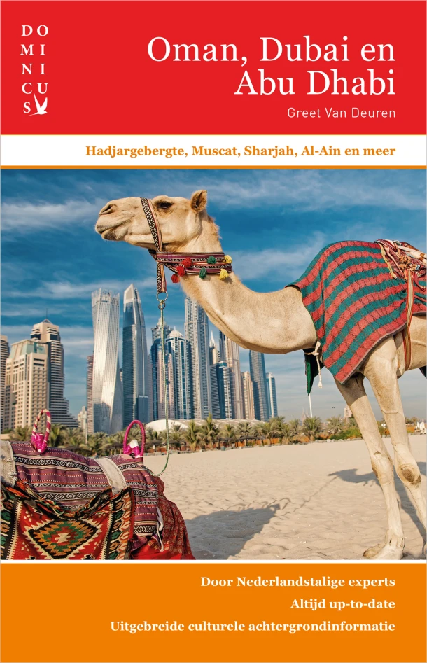 Oman, Dubai en Abu Dhabi – Greet van Deuren – boek cover