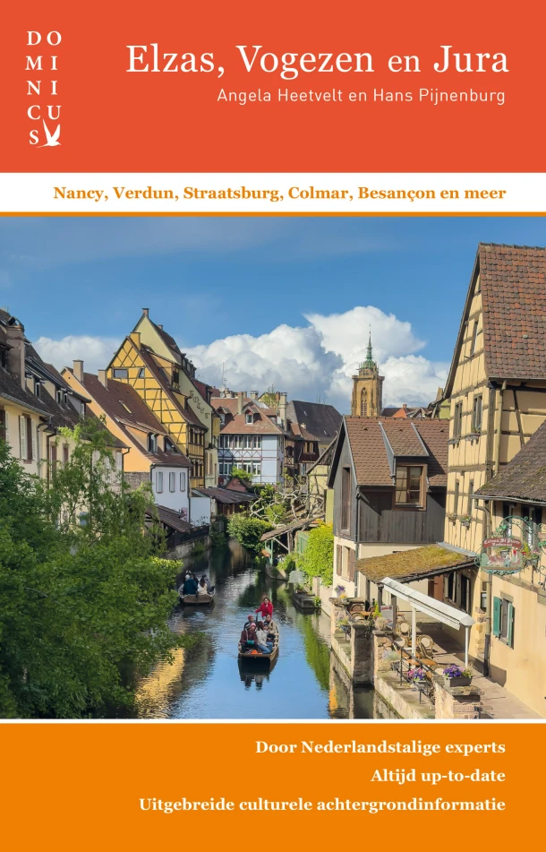 Elzas, Vogezen en Jura – Angela Heetvelt – boek cover